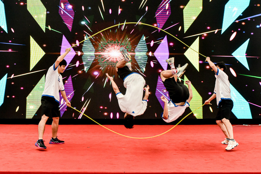 科学健身体验营走进上海市儿童福利院，以体育公益活动促进少年儿童健康成长 图5