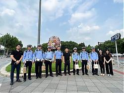 优科豪马夏日送清凉同心守望城市交通安全